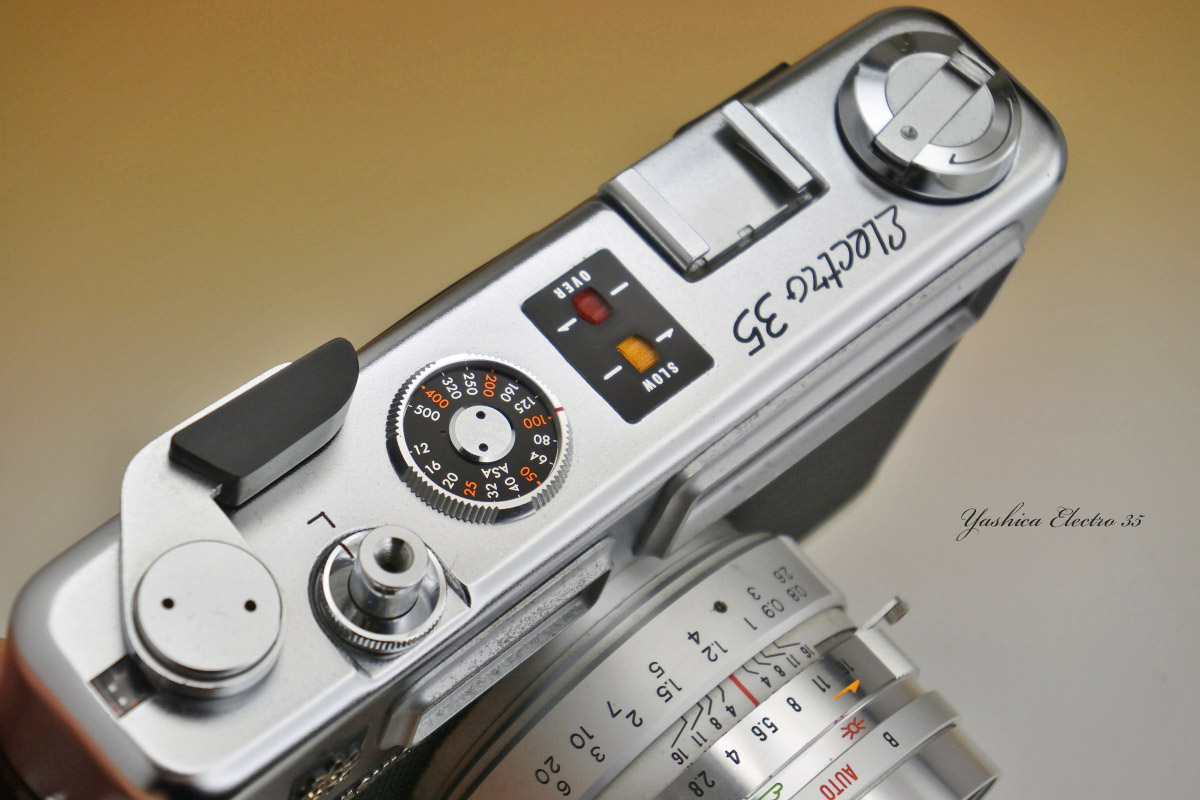 330で買った「ヤシカ・エレクトロ35G」を磨いてみました☆ - 虹色