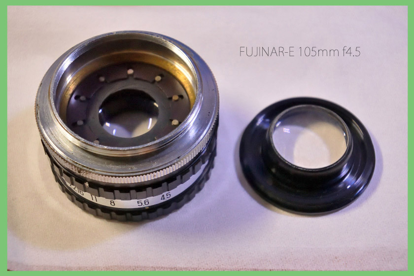 FUJIFILM FUJINAR-K 1:3.5 f=4.5cm 改造レンズ