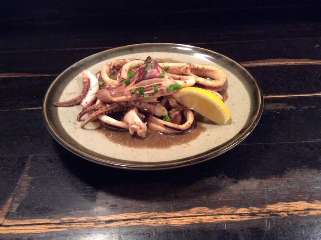 いかのバター焼き