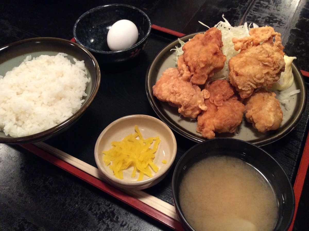 鶏の唐揚げ
