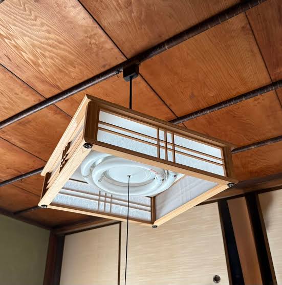 和室の天井にLED照明を取り付ける」の巻 - トモエデンキの屁の突っ張り