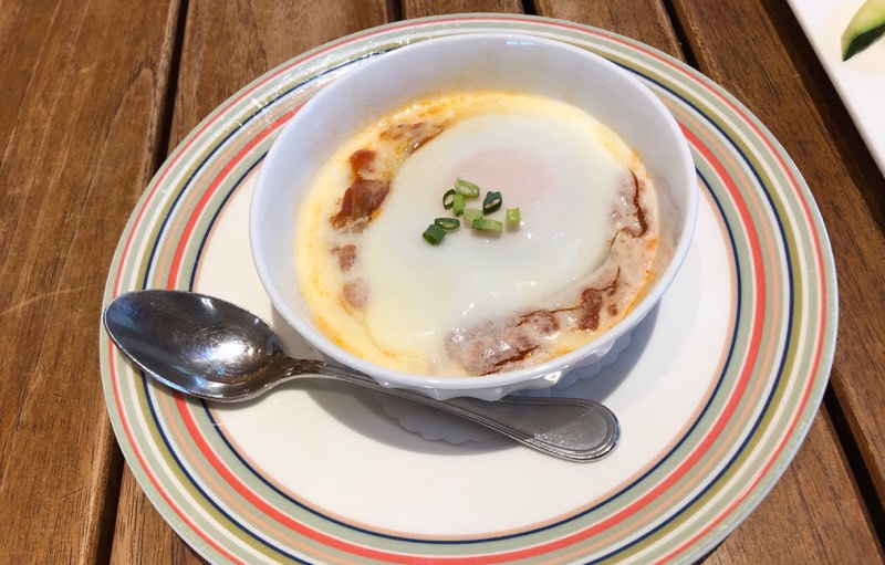 ザ・プリンス・ヴィラ軽井沢のセンターハウスの朝食 洋食の渾身の一品