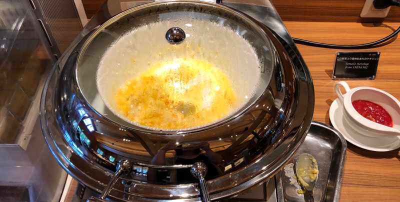 f:id:mile-de-hawa111:20191008151220j:plain ザ・プリンス・ヴィラ軽井沢のセンターハウスの朝食 和食のブッフェメニュー