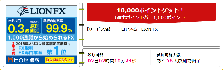 MacツールがあるLION FX