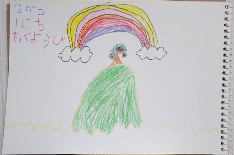 5歳娘の画力1