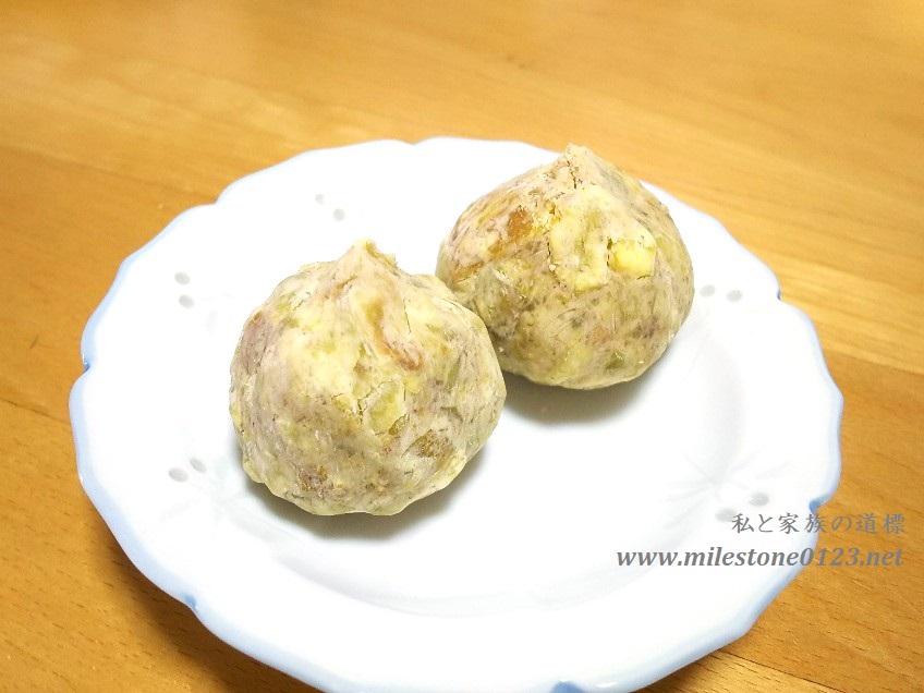 卵不使用_栗きんとん