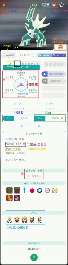 みんと様　確認ページ ポケモンSV】【初心者向け🔰】スマホでも出来る改造ポケモンの見分け方