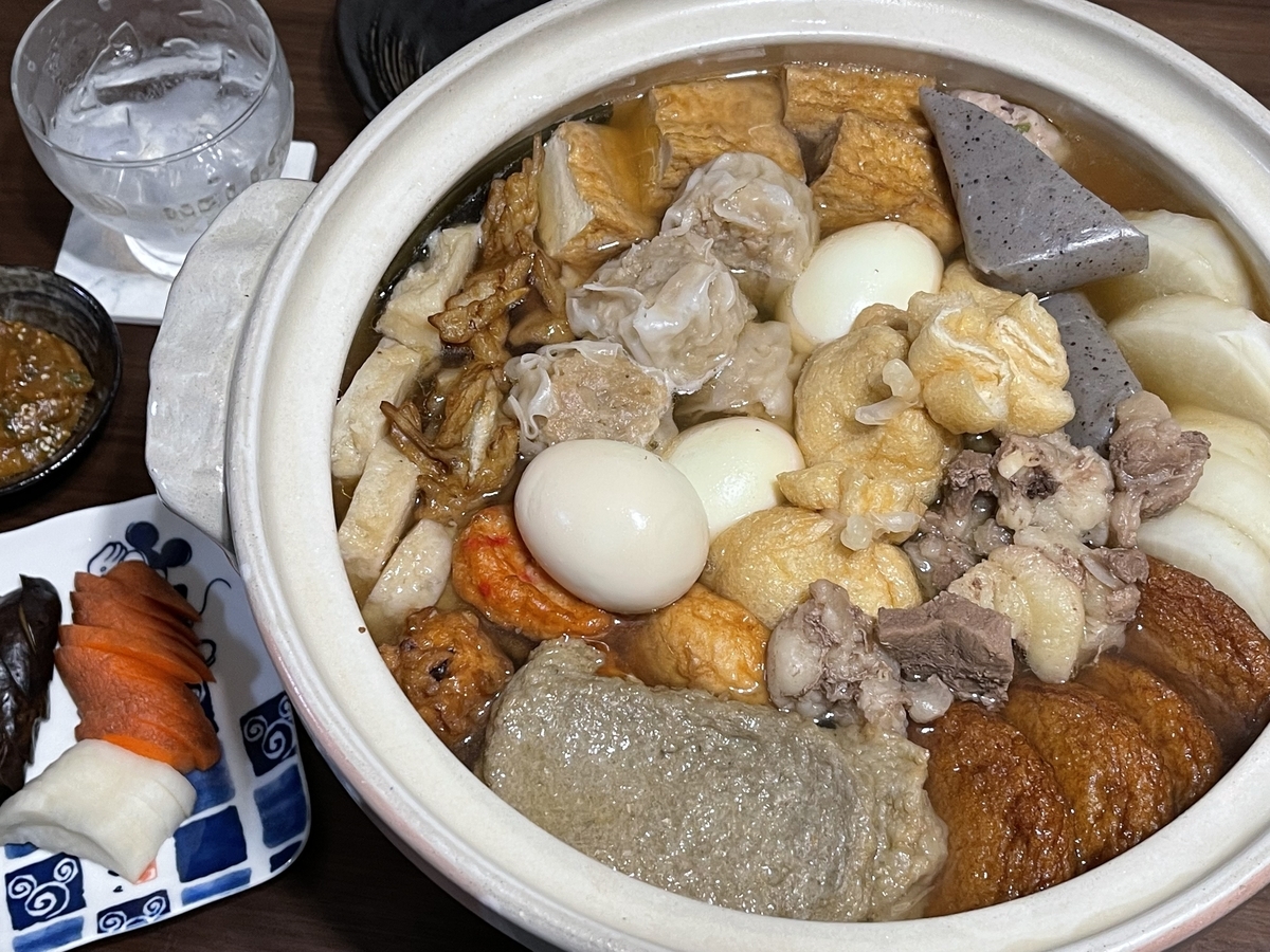 冬本番！やっぱり食べたくなるのは【おでん】”ごぼう天”と”牛すじ 