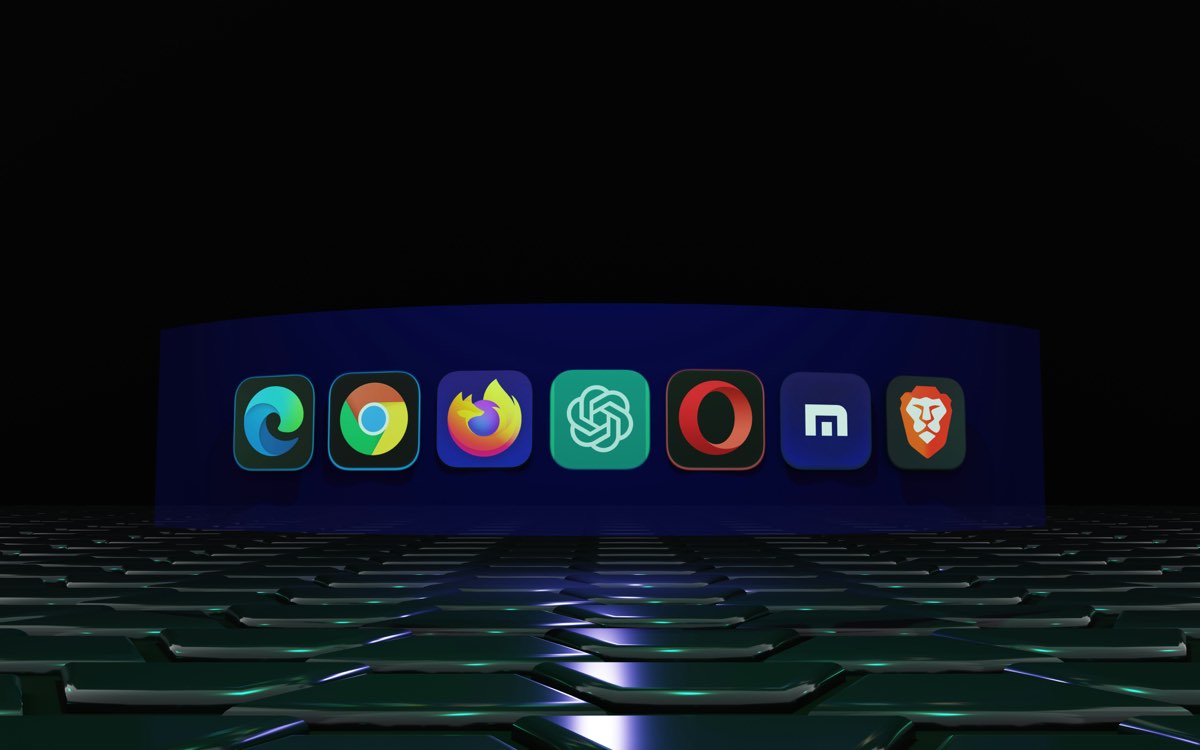 Google、edgeなどの主要ブラウザを並べた画像