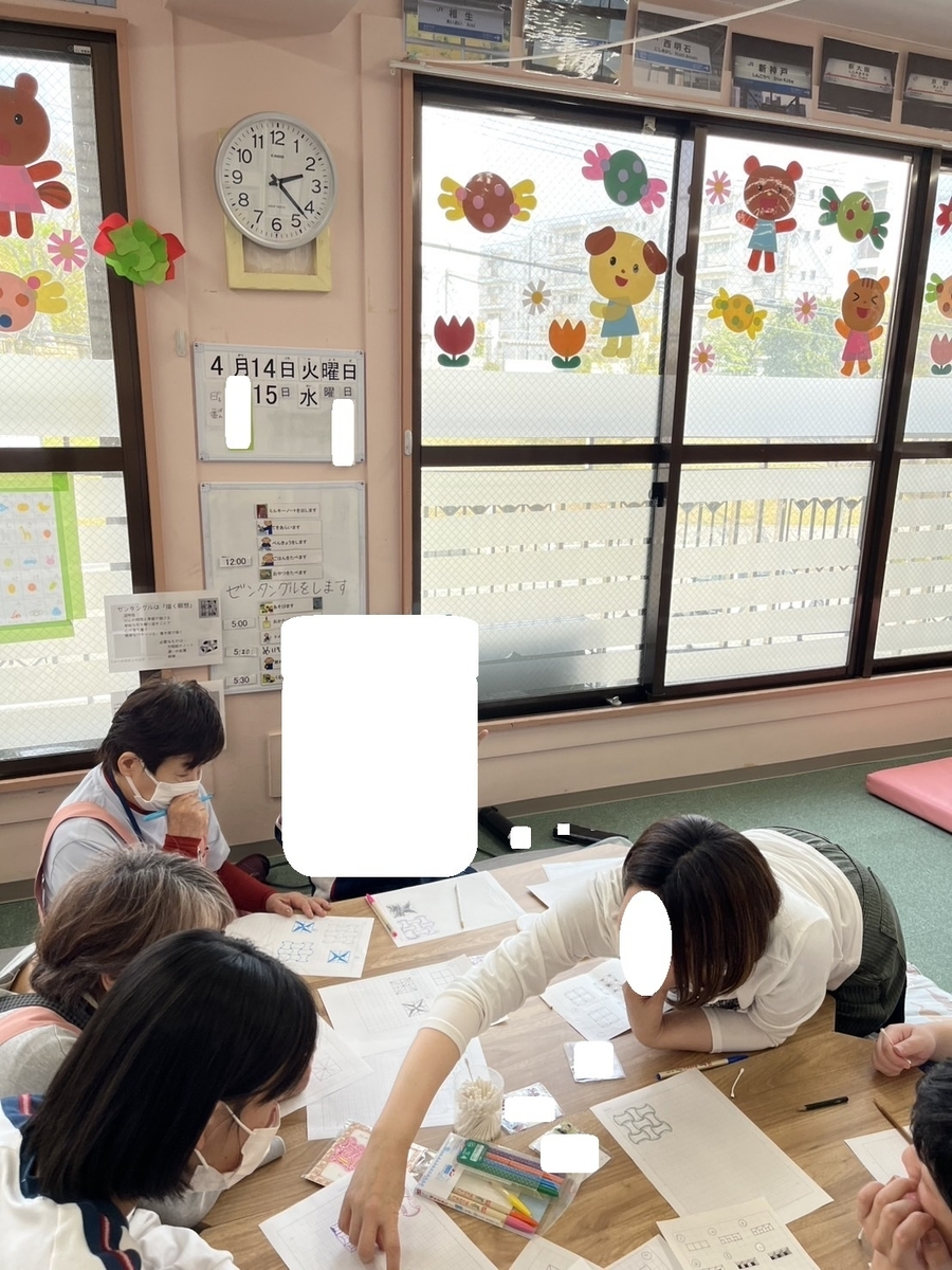 ゼンタングルの先生が来てくれました✨