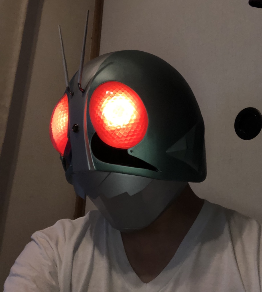 仮面ライダーW コスプレ用マスク　自作 仮面ライダーW コスプレ用マスク 自作