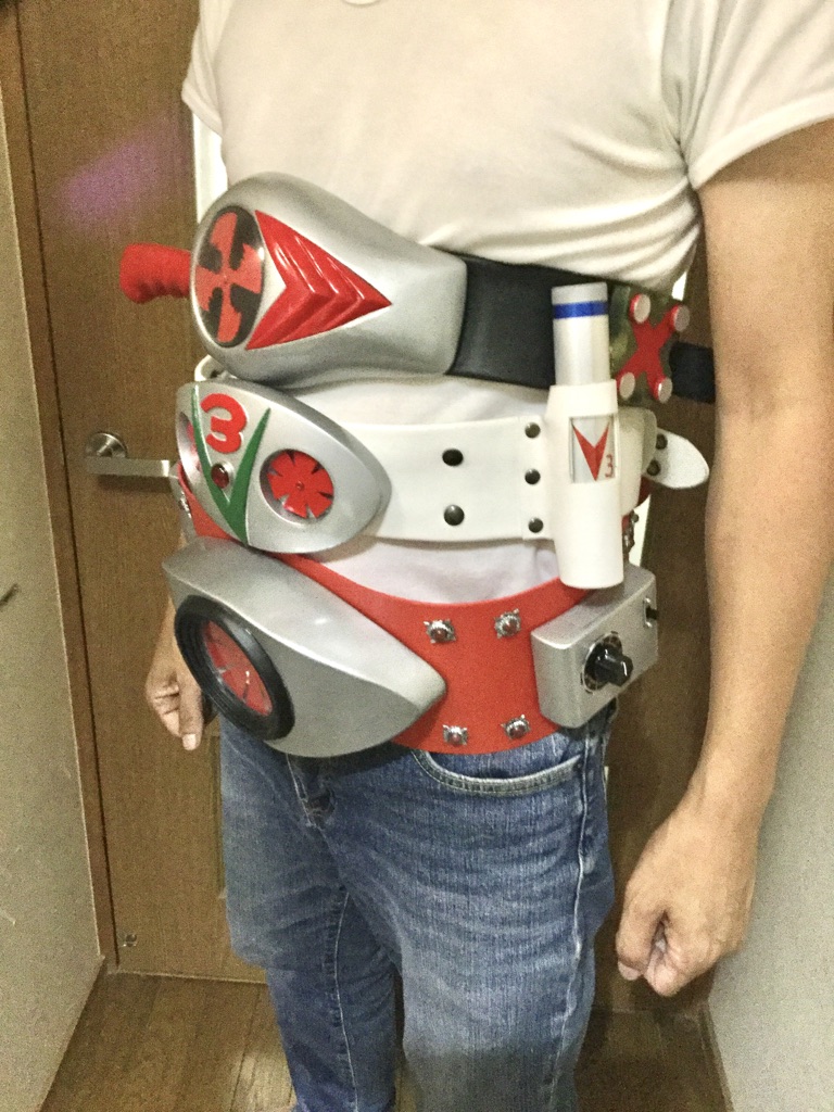ベルト自作】1/1 仮面ライダーを作る V3ダブルタイフーン編【制作記