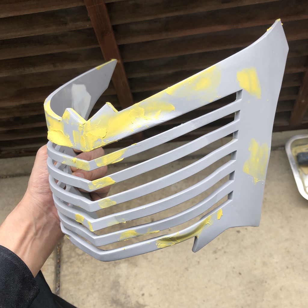 仮面ライダー龍騎を作る4【マスク制作記】 - 創造人間 DIY