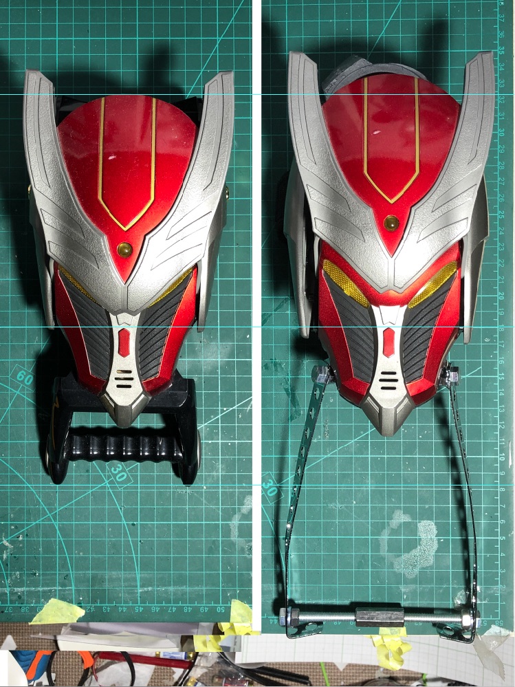仮面ライダー龍騎を作る10 完成【マスク制作記】 - 創造人間 DIY