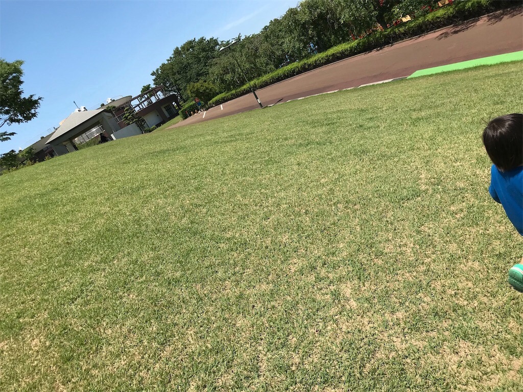 のぞみ公園 諫早多良見の遊具充実 草スキー ピクニック推しスポット 長崎子育てブログ