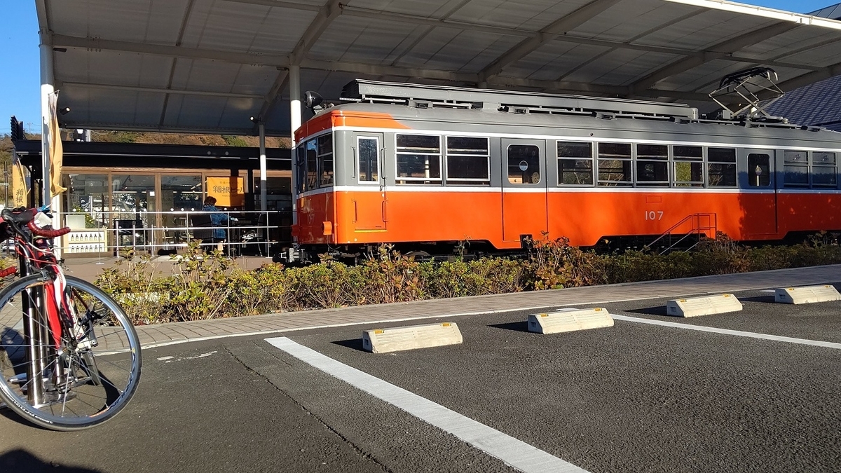 箱根駅伝　往路　4区　小田原中継所　箱根登山鉄道