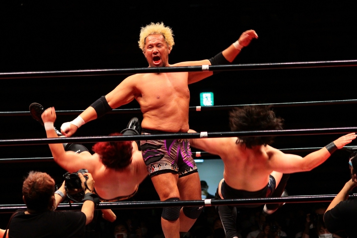 プロレス】ゼロワンの「大谷晋二郎エイド」大会③＝古巣・新日本