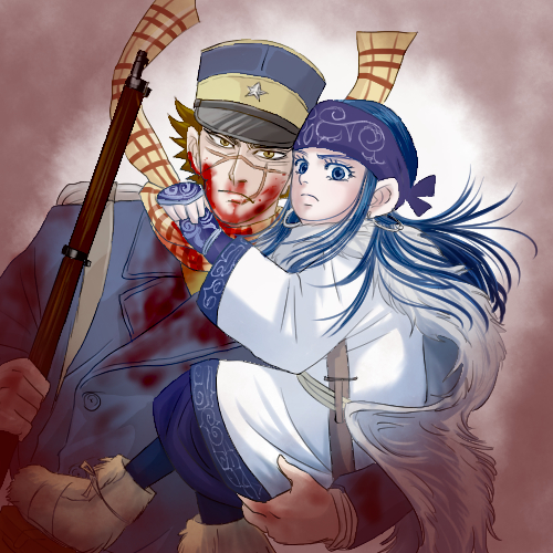 ゴールデンカムイ第一話 複製原画 81p8IXXoMcL.jpg