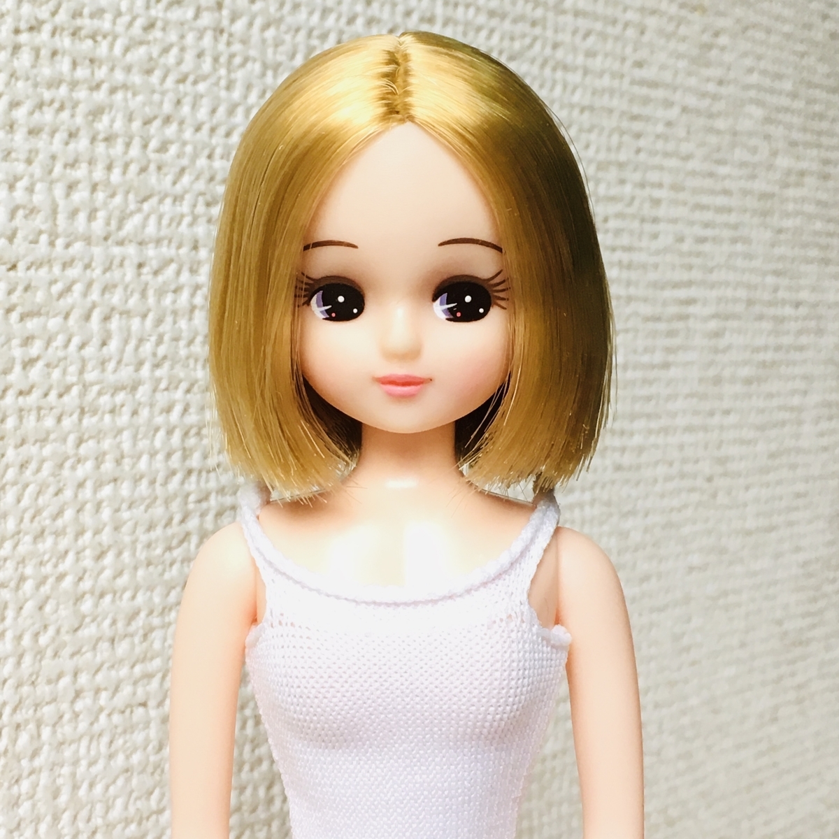 閲覧注意 リカちゃんの髪の毛を自分でカットしてみる 仕上げ作業 ミモモスティの身も心もハンドメイド