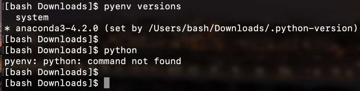 Pyenv Anaconda の環境でpythonをアンインストール 最新化してjupyter Notebookインストールする Min117の日記