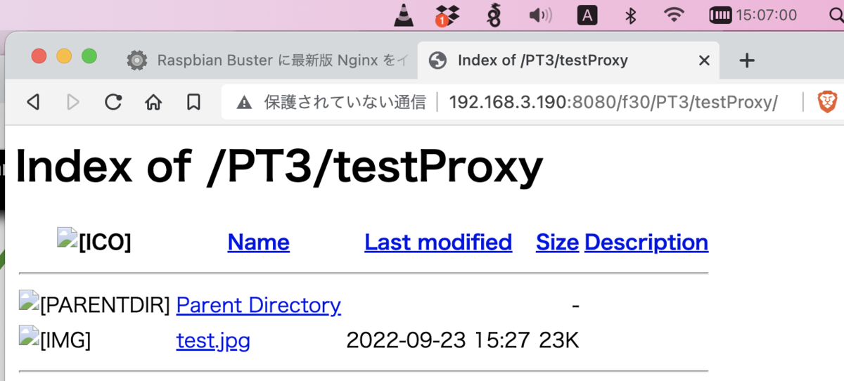 Nginx RaspberryPi4 Http ts Nginx raspberrypi4 http ts