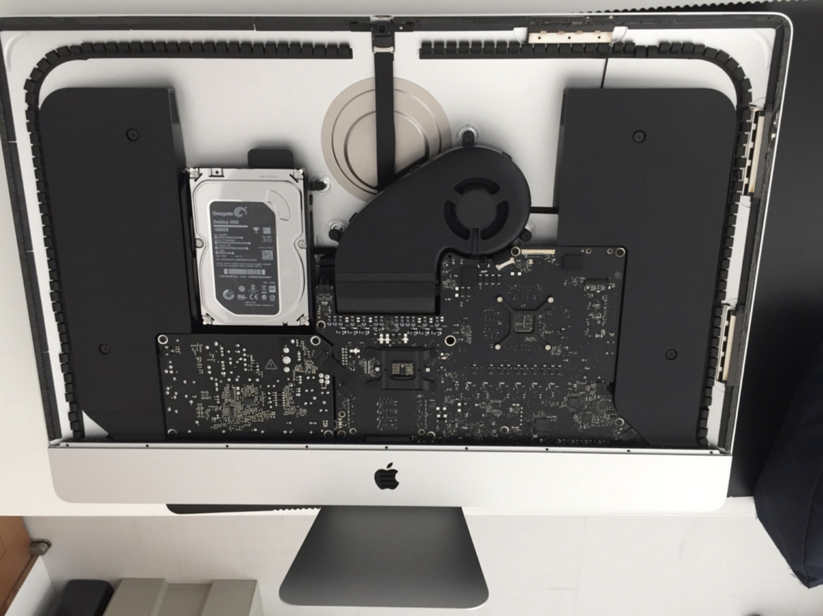 陈*良様 1000円スタート iMac (Late 2015)+OS起動用SSD iMac5K（Late 2015）の内蔵HDDが死亡 → 起動エラーで詰みかけ