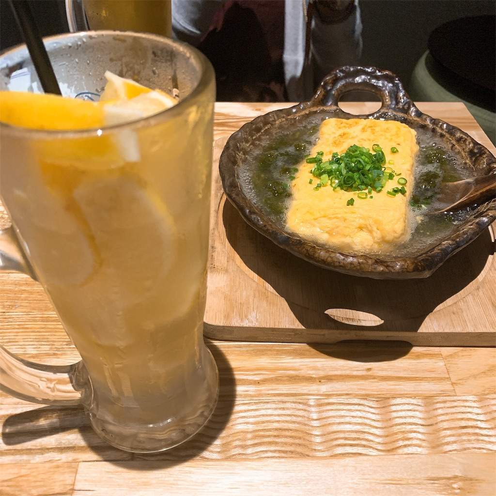 焼き鳥のえーす　レモン酎ハイ