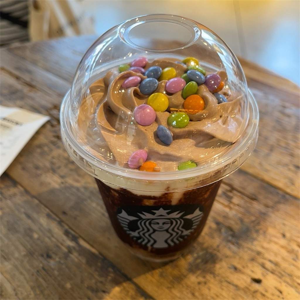 チョコバナナナバナナフラペチーノ　スタバ　スターバックス