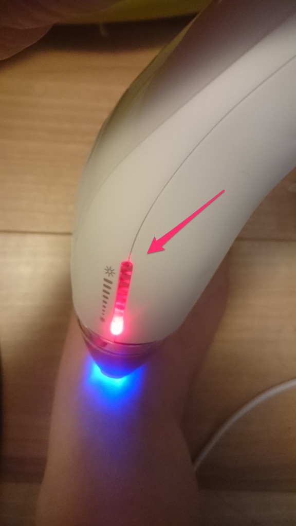 ブラウン 光美容器 シルクエキスパート 5001を初めて照射してみたよ テスト 痛みは エステの光脱毛と変わらず 不器用な私でも簡単でスムーズだったよ きたかぜかおる