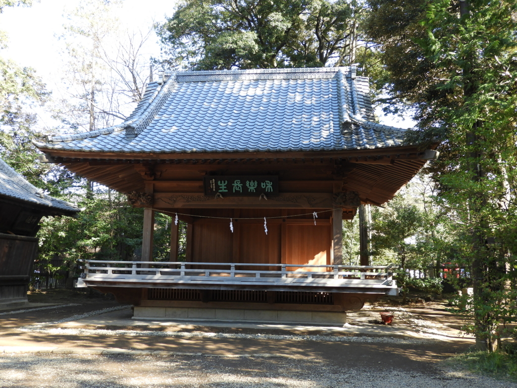武蔵一宮氷川神社の神楽殿