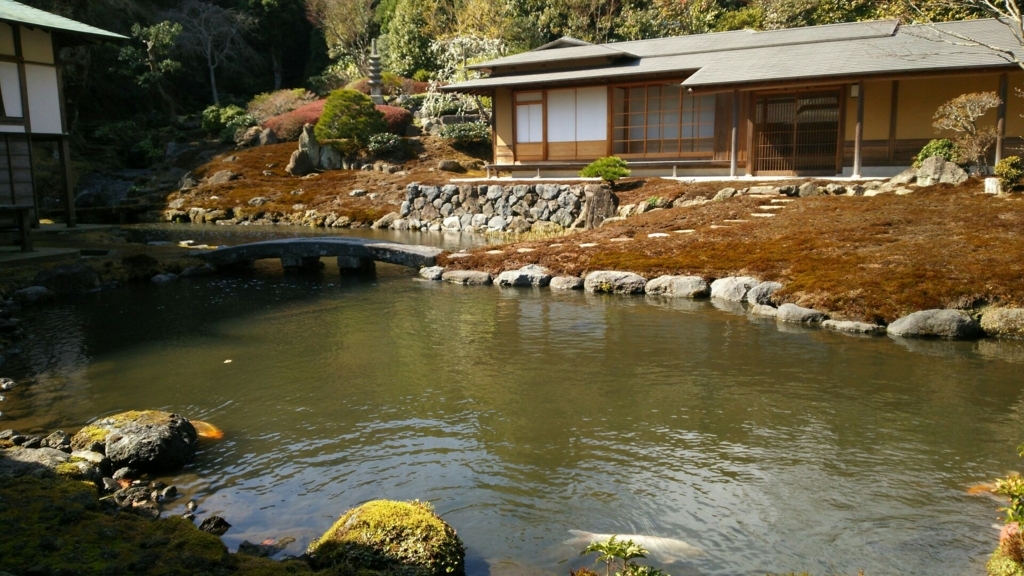 特別公開された海蔵寺庭園