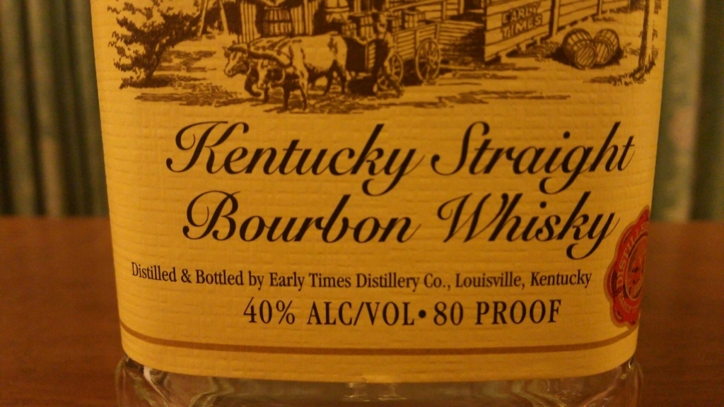 アーリータイムズのラベル