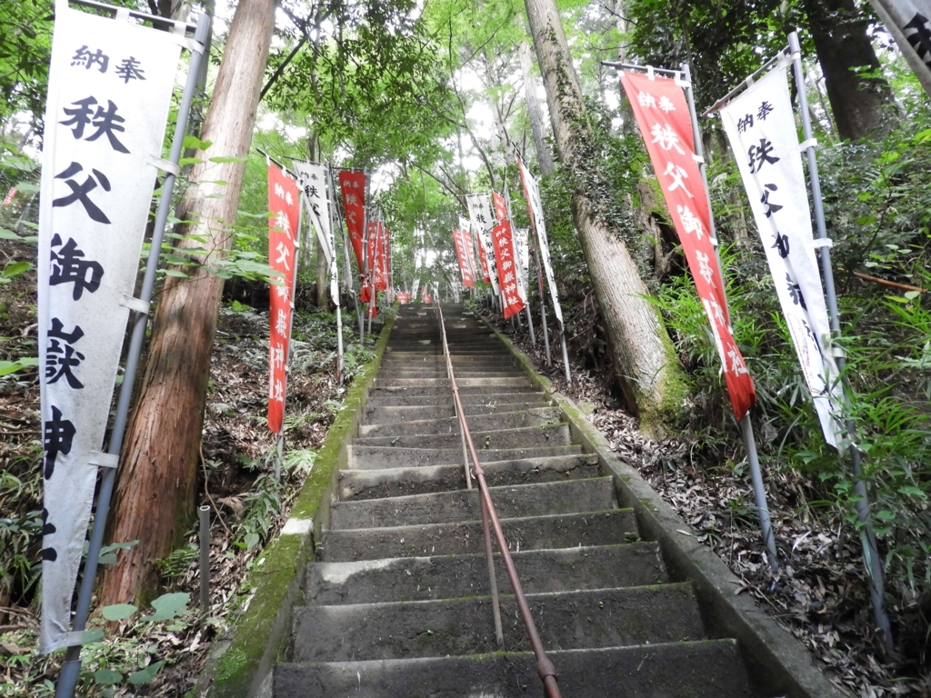 階段の上にある階段