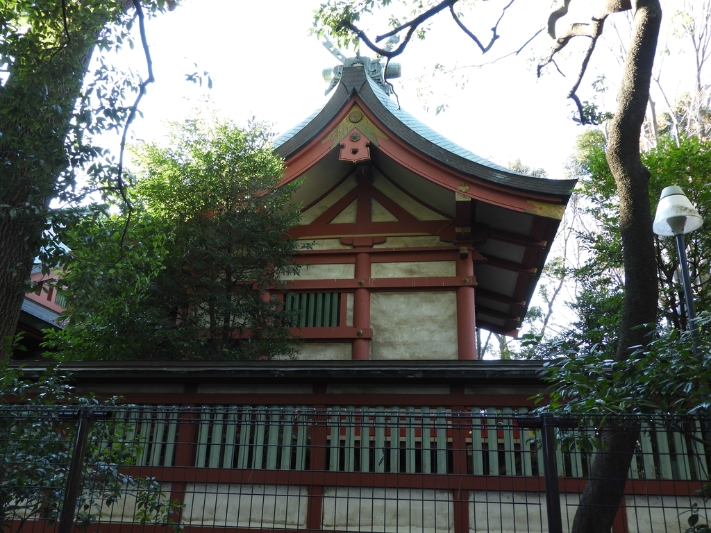 世田谷八幡宮の本殿
