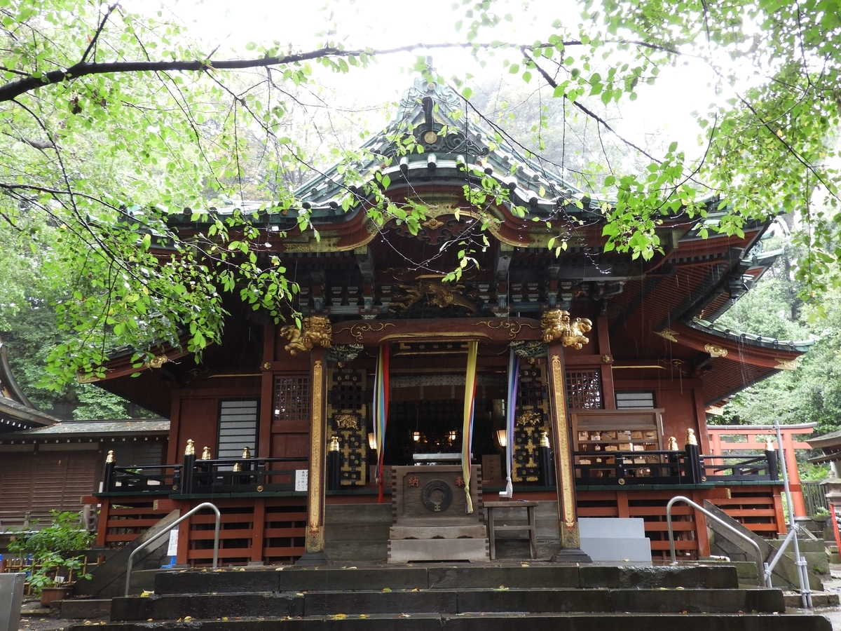 王子稲荷神社の拝殿