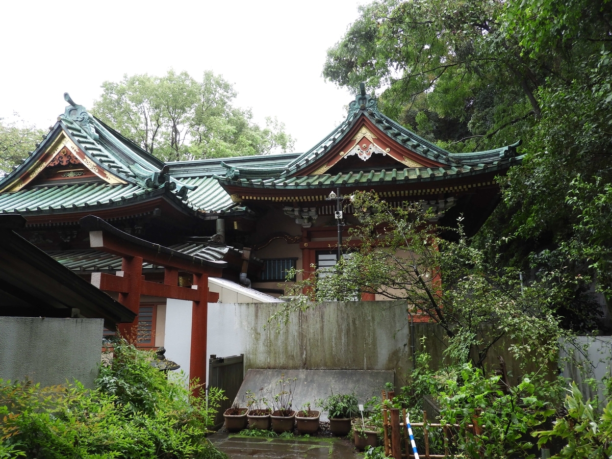 王子稲荷神社の本殿