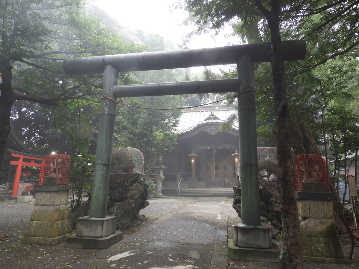 大稲荷神社の二之鳥居