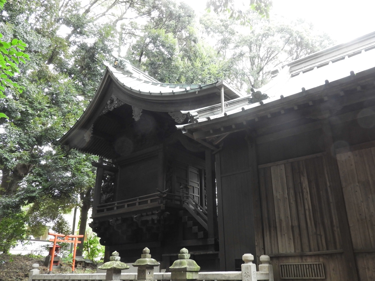 大稲荷神社の本殿