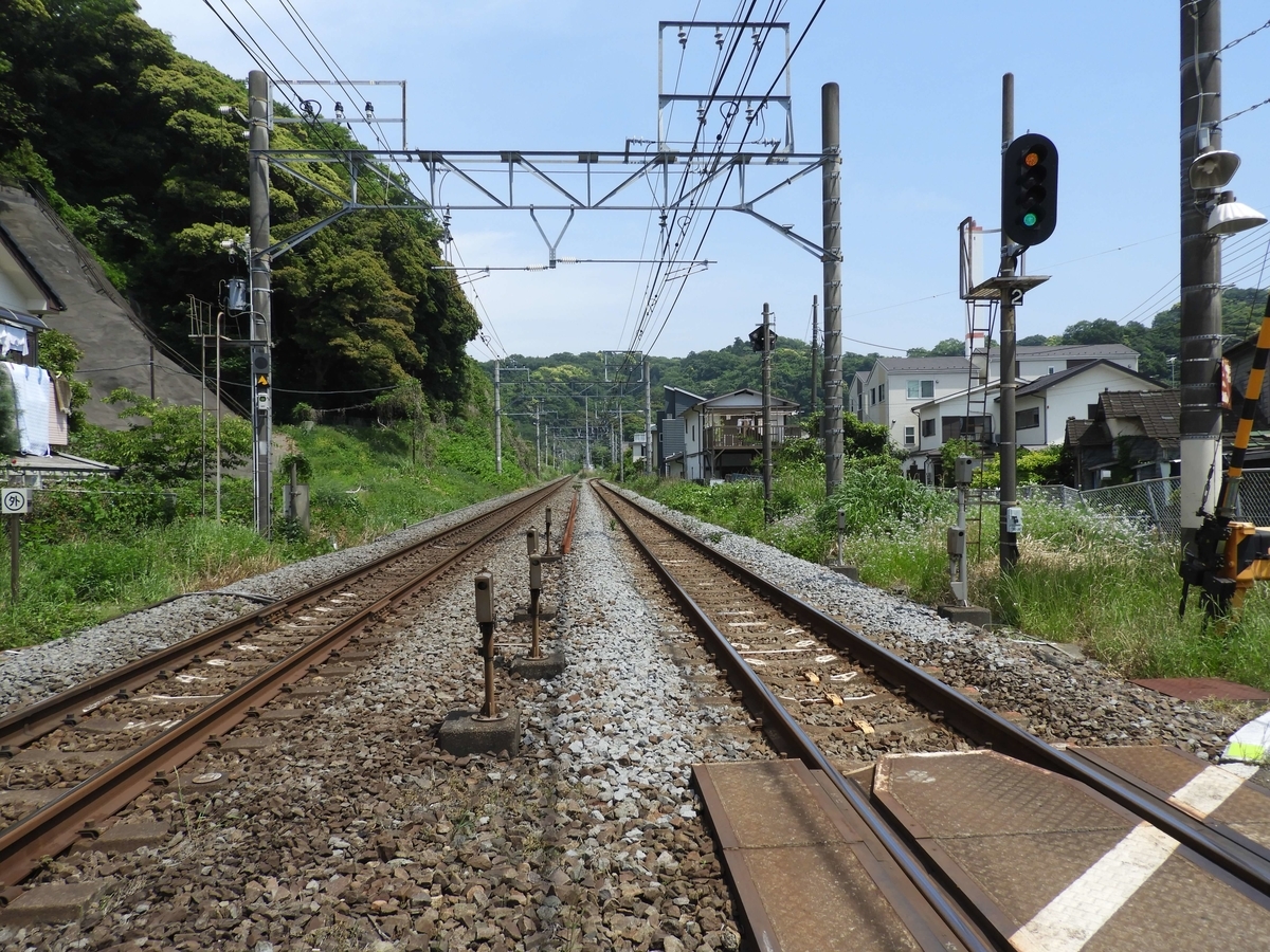 横須賀線の踏切