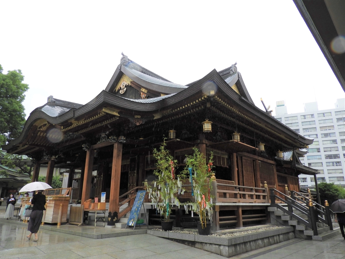 総檜造りの新社殿