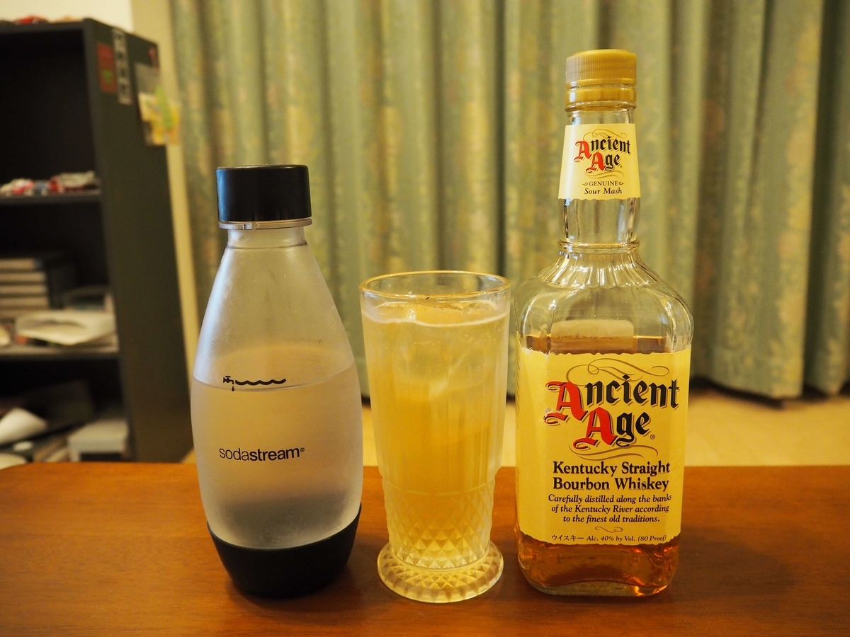 エンシェントエイジのハイボール