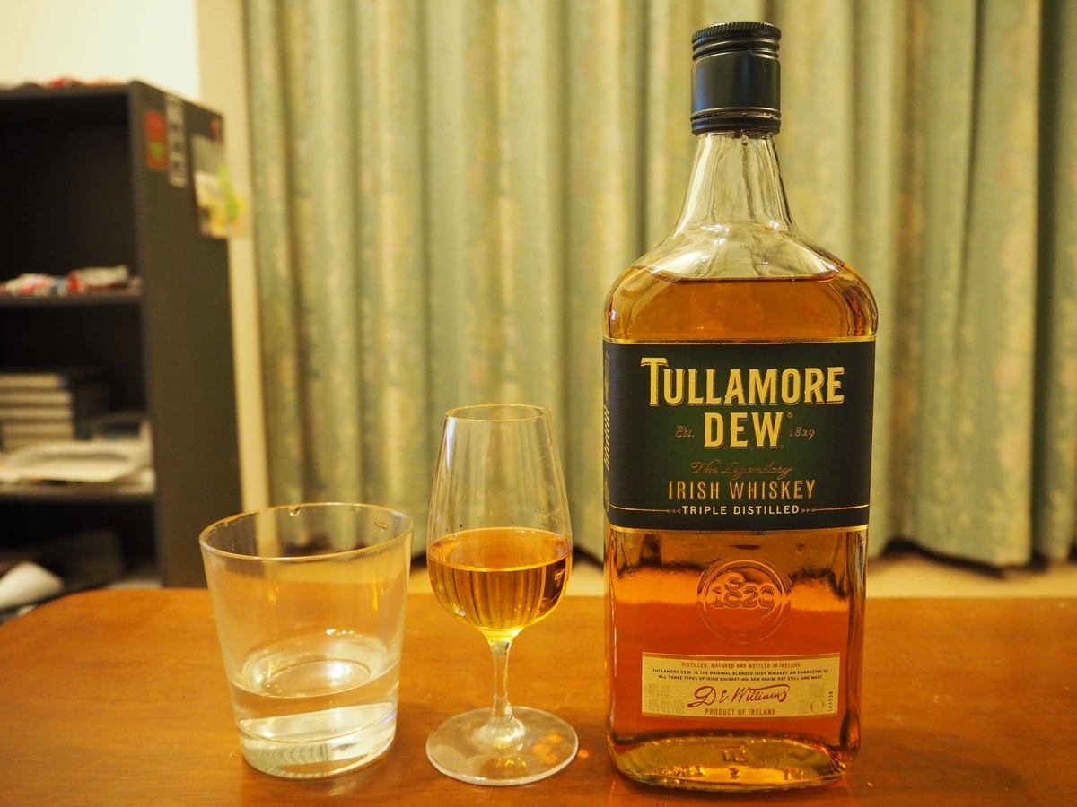 タラモアデューのストレート