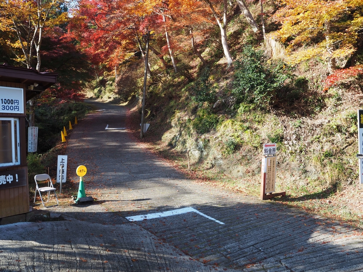 コンクリートで舗装された車道