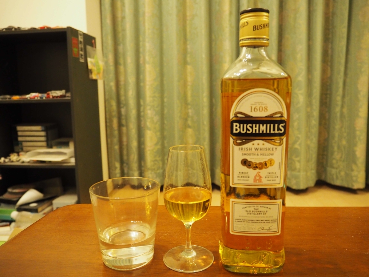 ブッシュミルズのストレート