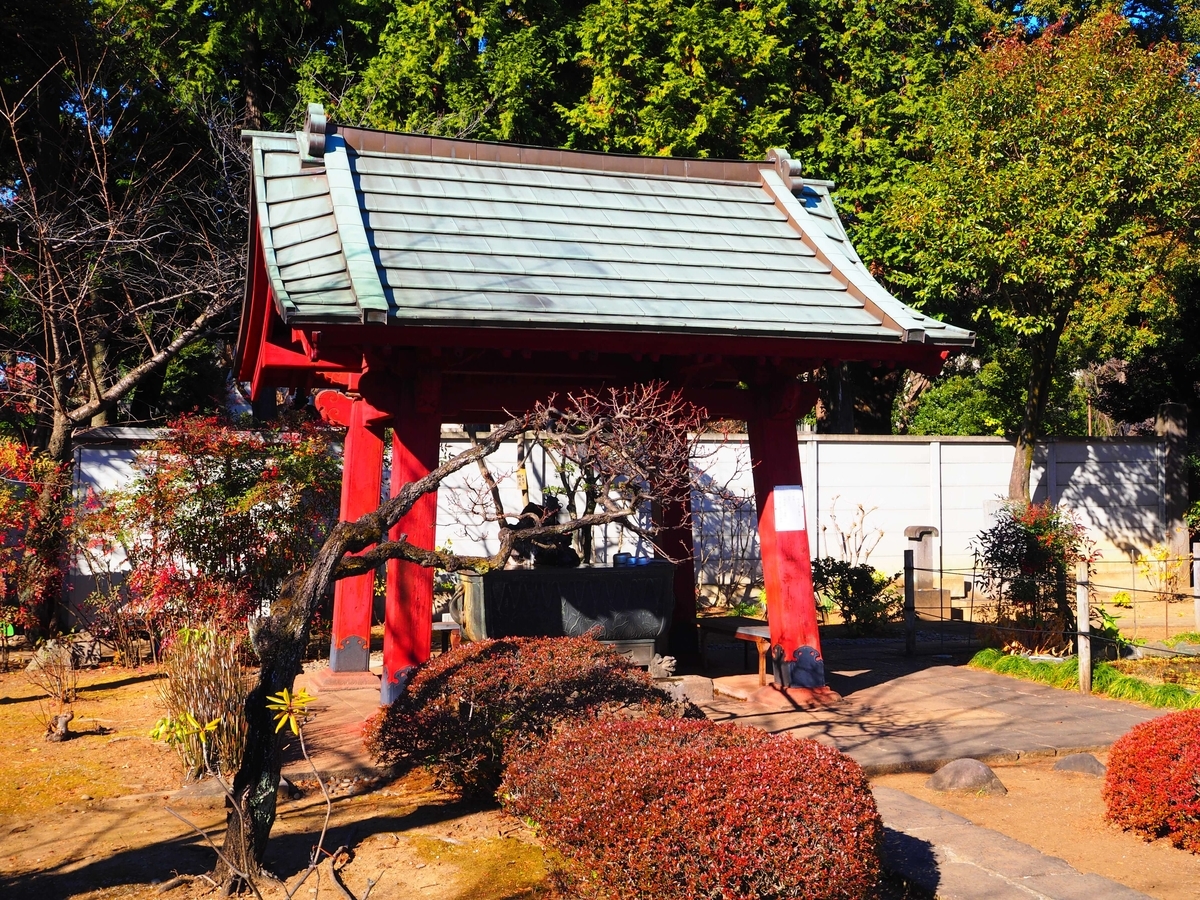 寛永寺開山堂の手水舎