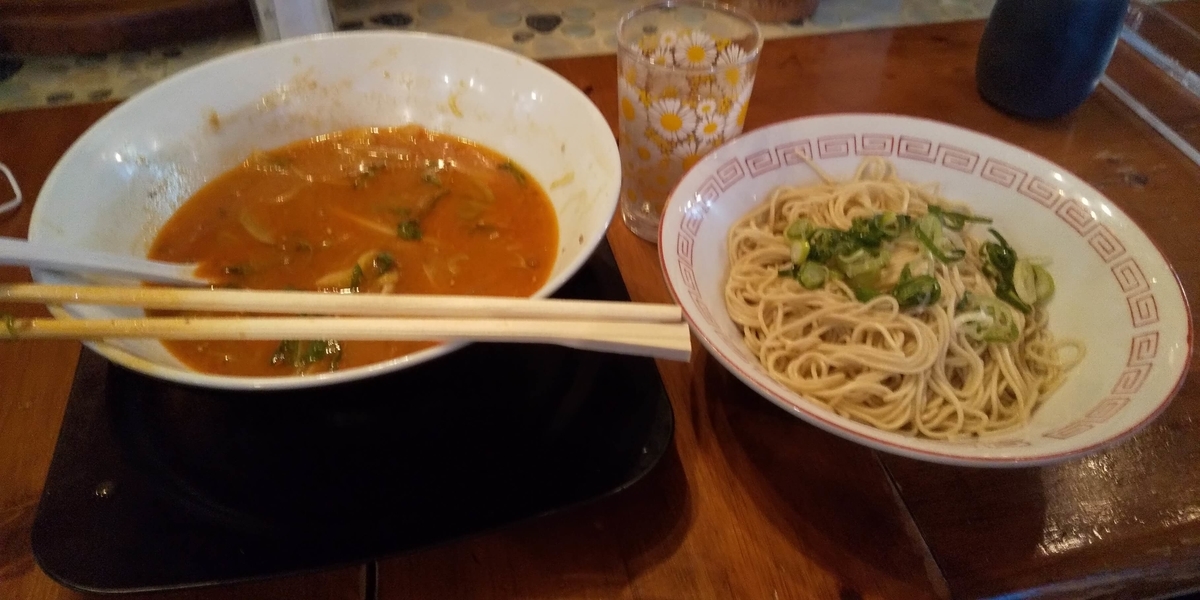 白味噌ラーメンと替え玉