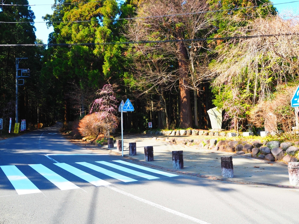 てんくのこみちの入り口