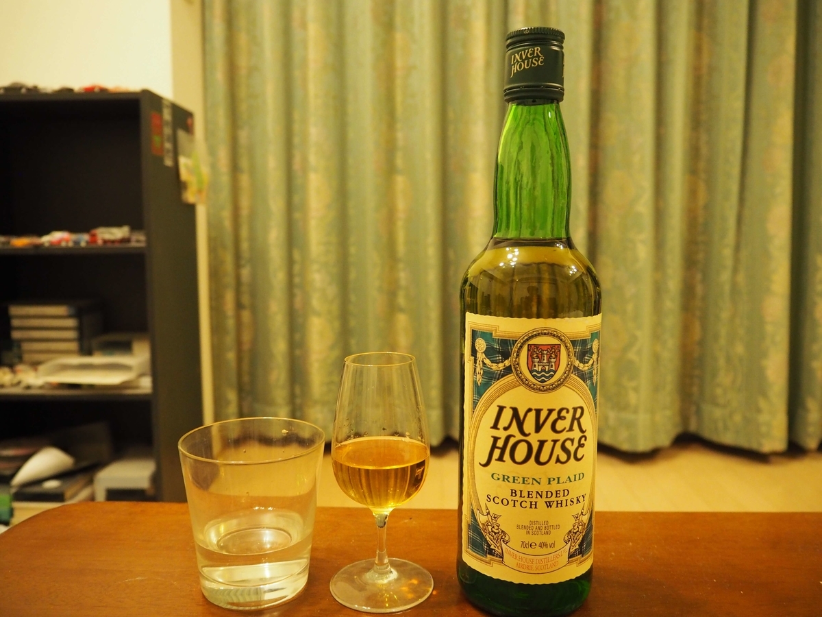 インバーハウスグリーンプレイドのストレート