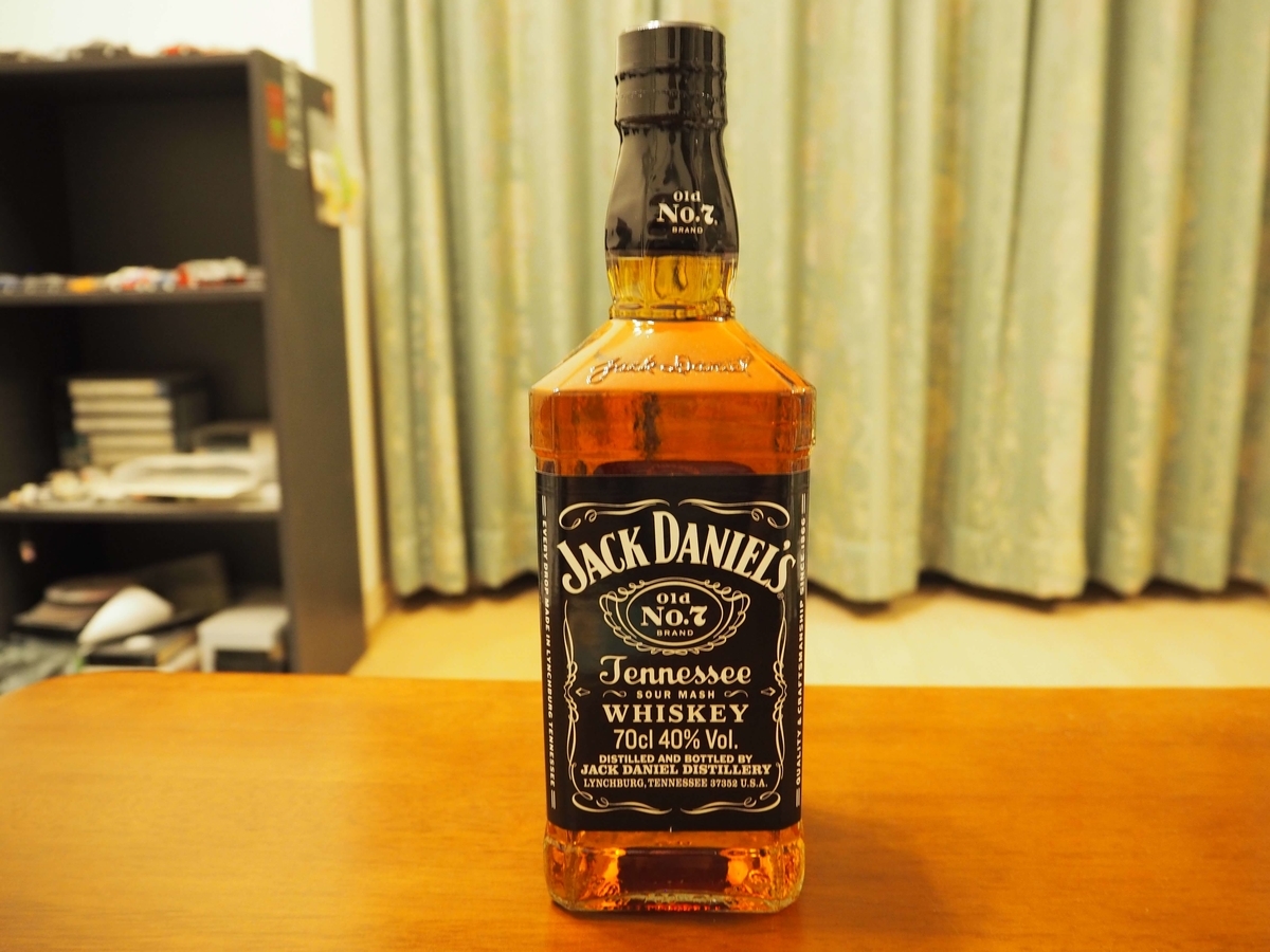 ジャックダニエルのボトル