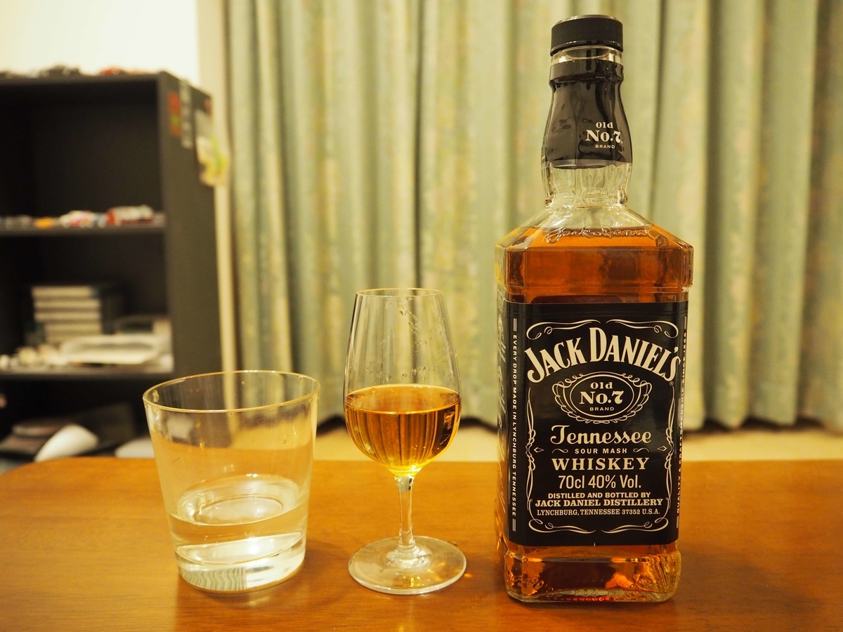 ジャックダニエルのストレート